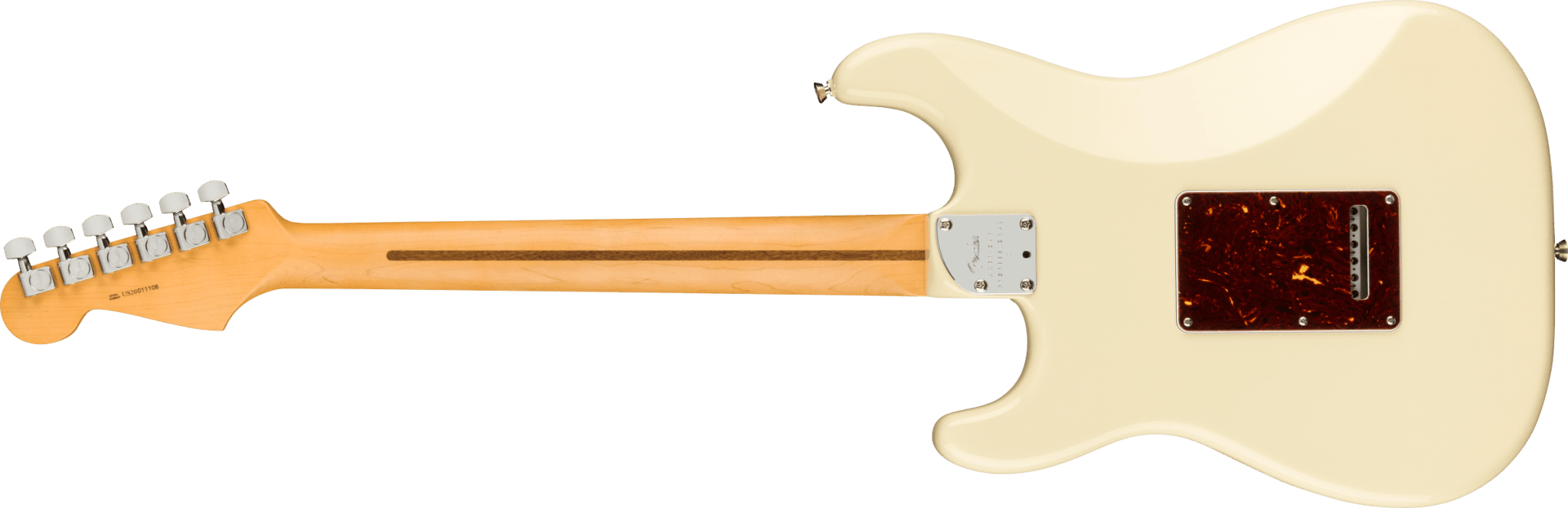Fender American Professional II Stratocaster®, Rosewood Fingerboard, Olympic White by FMIC