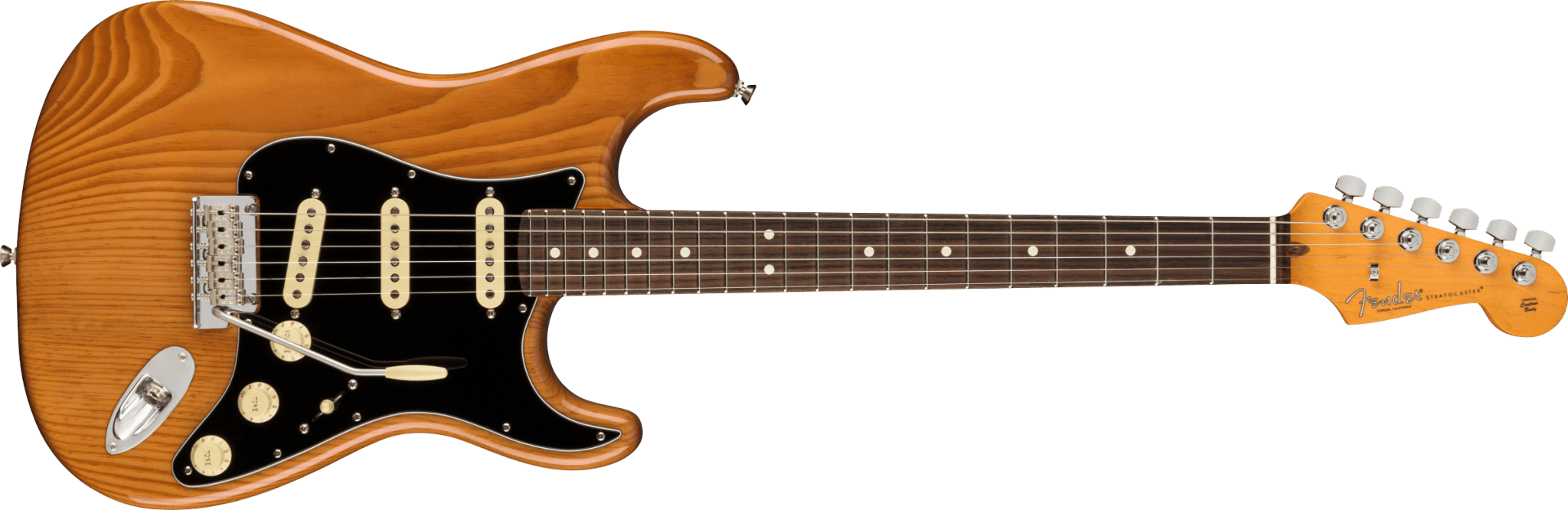 Fender American Professional II Stratocaster®, Rosewood Fingerboard, Roasted Pine by FMIC