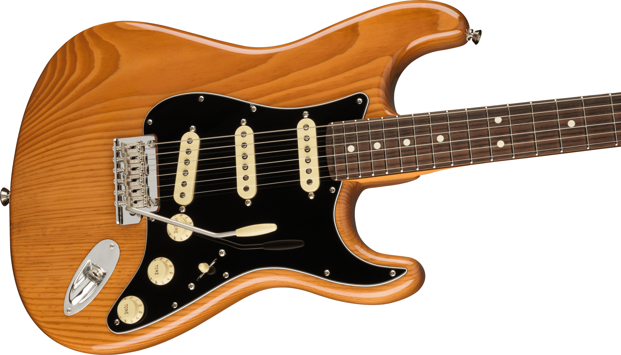 Fender American Professional II Stratocaster®, Rosewood Fingerboard, Roasted Pine by FMIC