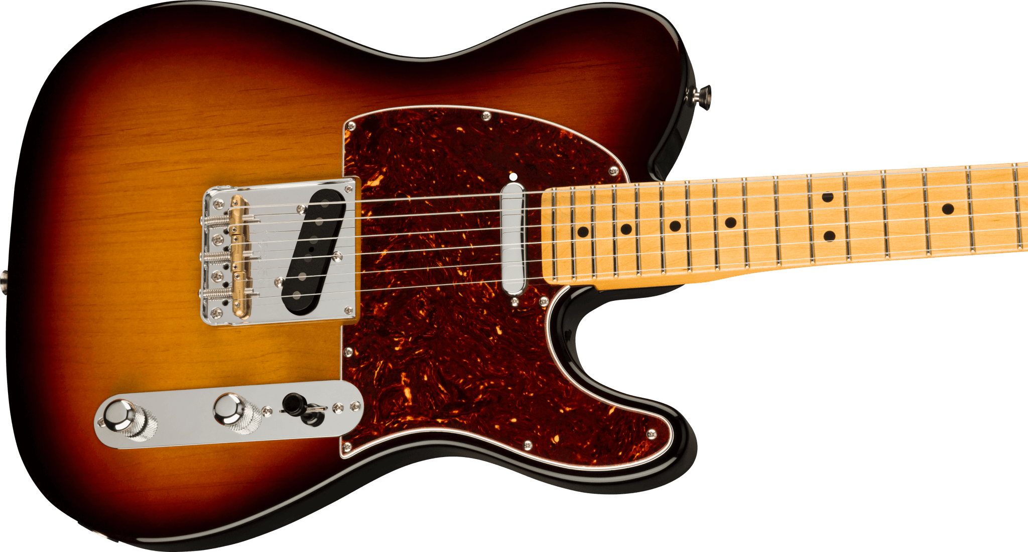 Fender American Professional II Telecaster®, Maple Fingerboard, 3 - Color Sunburst by FMIC