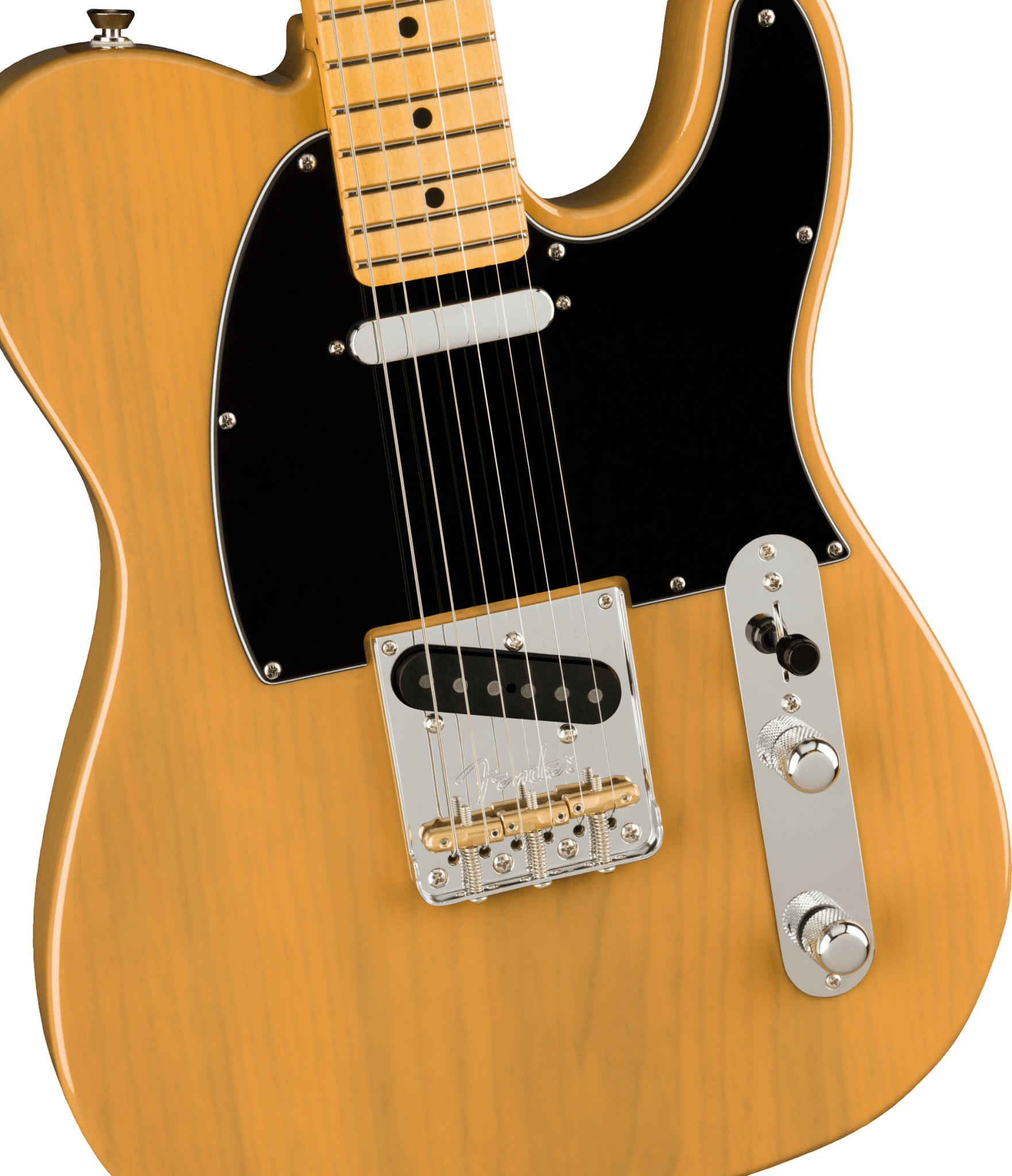 Fender American Professional II Telecaster®, Maple Fingerboard, Butterscotch Blonde by FMIC