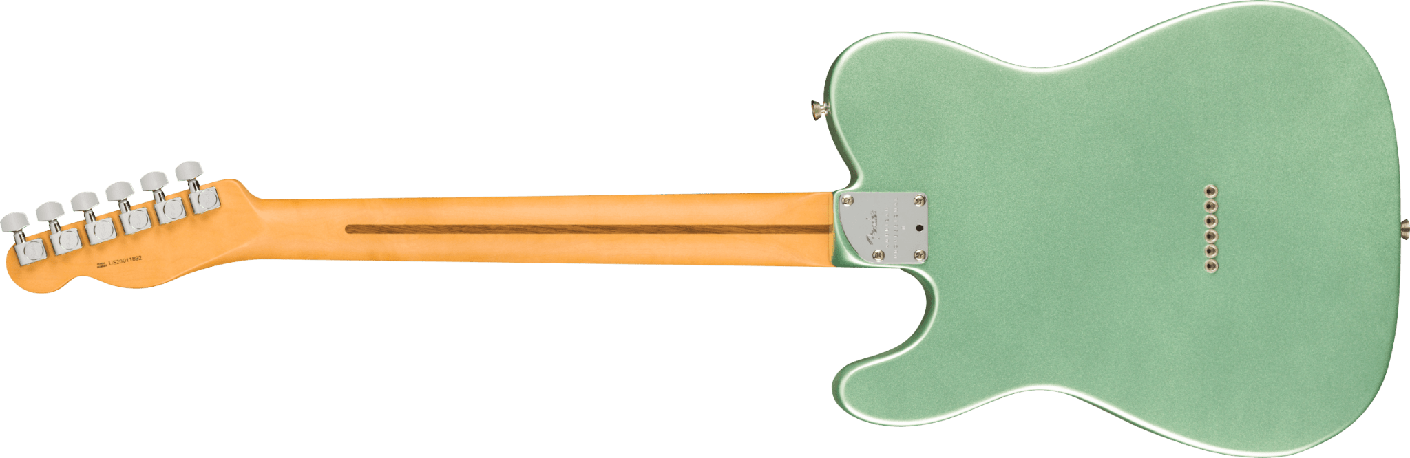 Fender American Professional II Telecaster®, Rosewood Fingerboard, Mystic Surf Green by FMIC