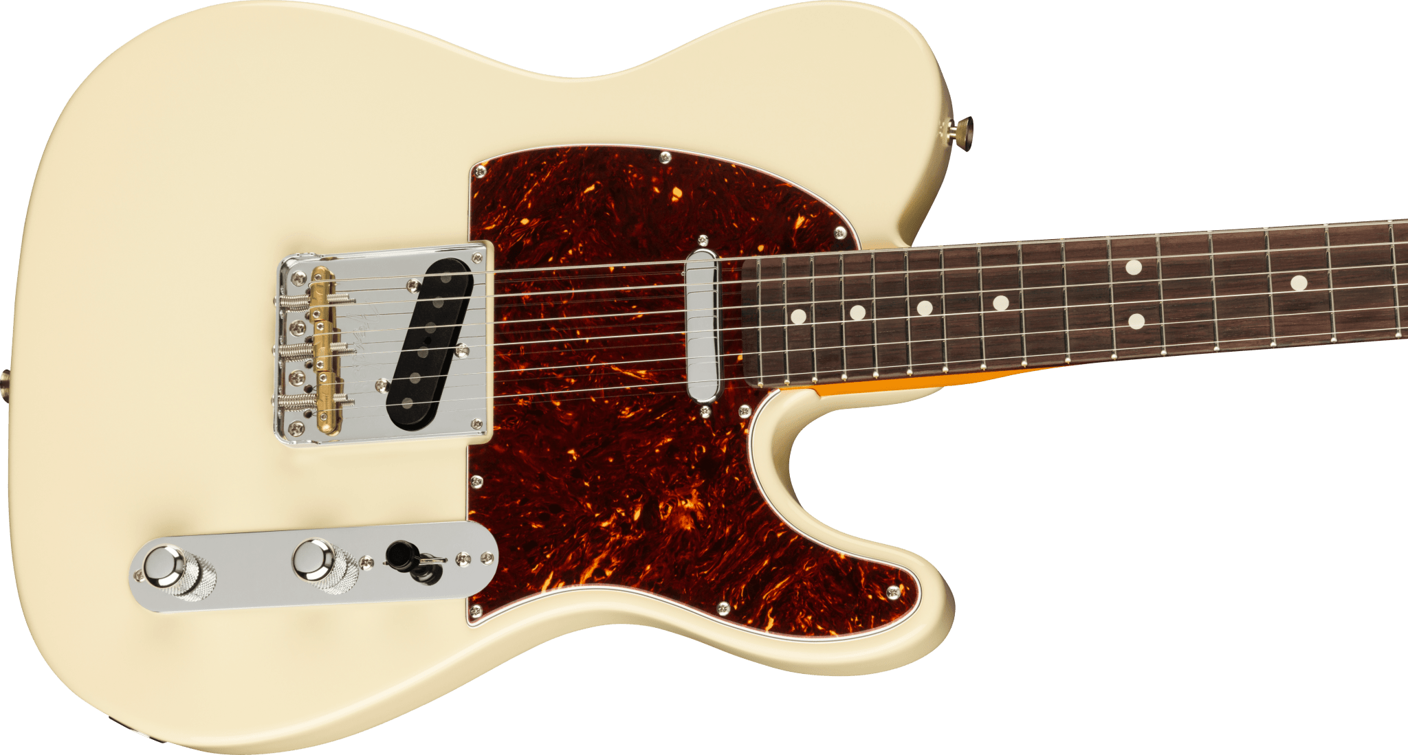 Fender American Professional II Telecaster®, Rosewood Fingerboard, Olympic White by FMIC