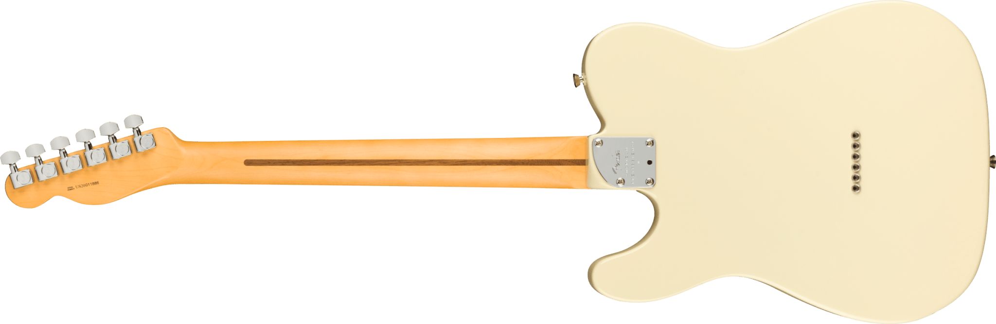 Fender American Professional II Telecaster®, Rosewood Fingerboard, Olympic White by FMIC