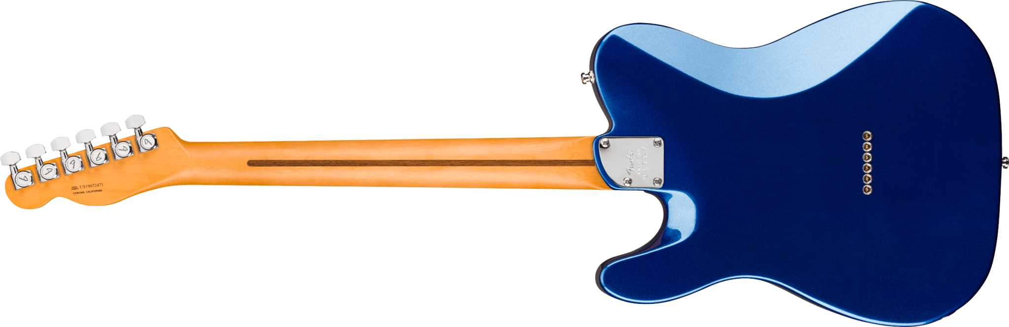 Fender American Ultra Telecaster®, Maple Fingerboard, Cobra Blue by FMIC
