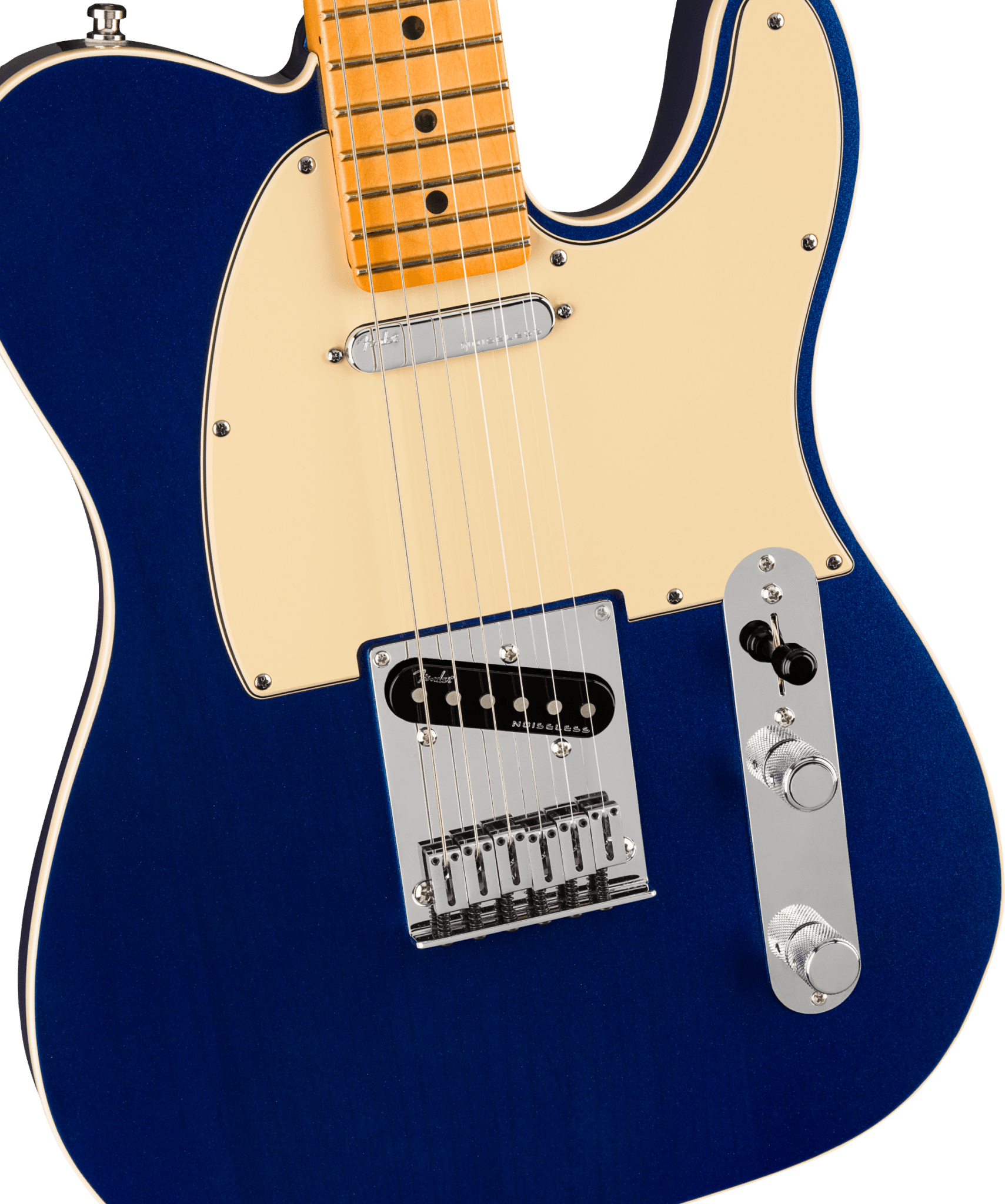 Fender American Ultra Telecaster®, Maple Fingerboard, Cobra Blue by FMIC
