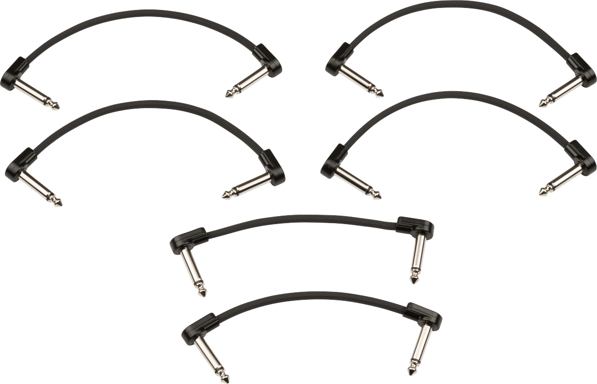 Fender® Blockchain Patch Cable Kit, Black by FMIC