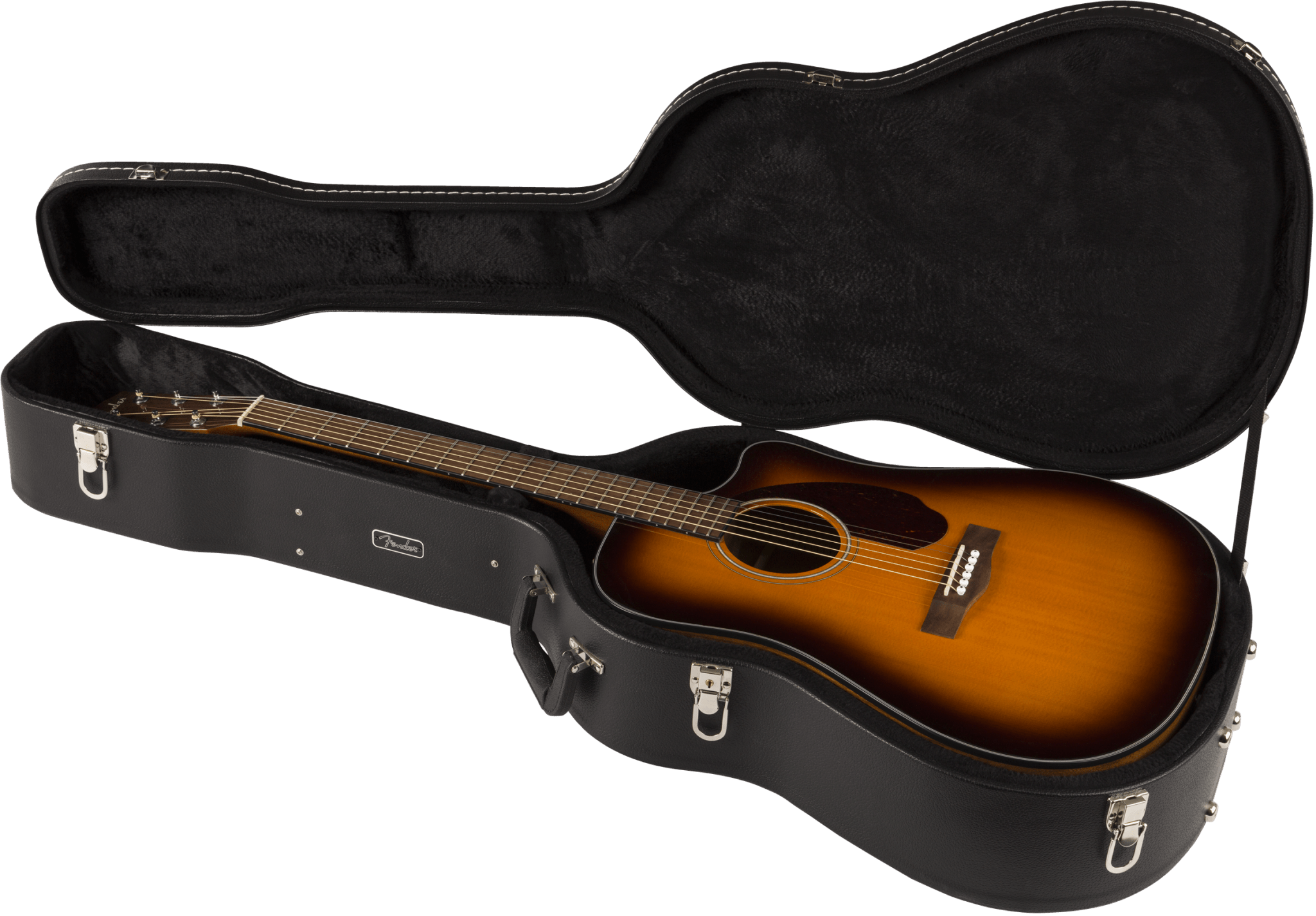 Fender CD - 140SCE Dreadnought, Walnut Fingerboard, Sunburst w/case by FMIC