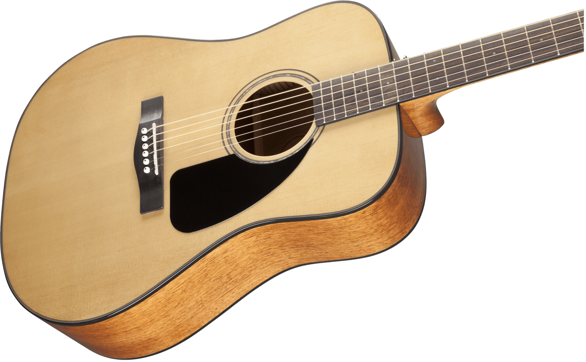 Fender CD - 60 Dreadnought V3 w/Case, Walnut Fingerboard, Natural by FMIC