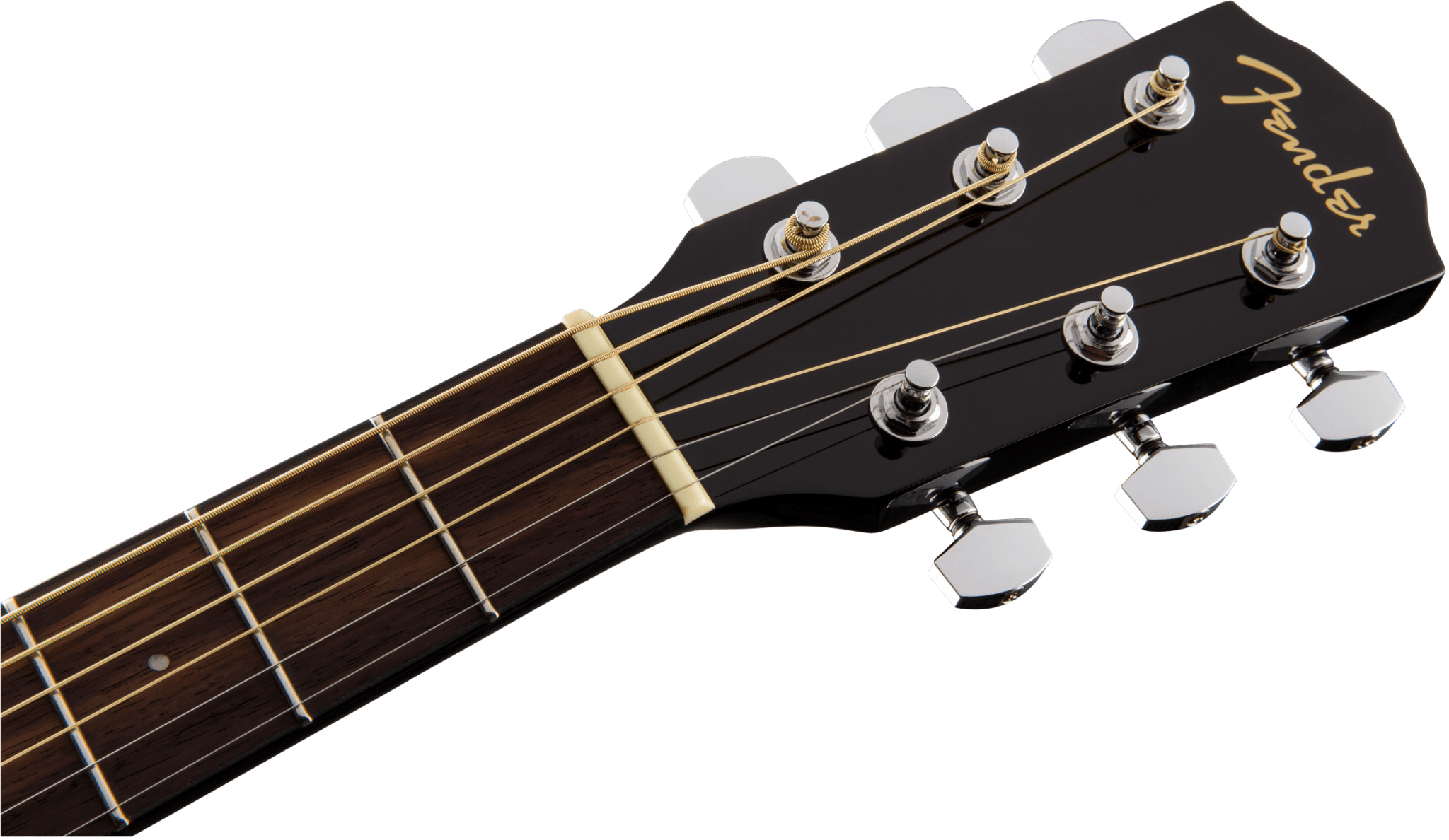 Fender CD - 60S Dreadnought, Walnut Fingerboard, Black by FMIC