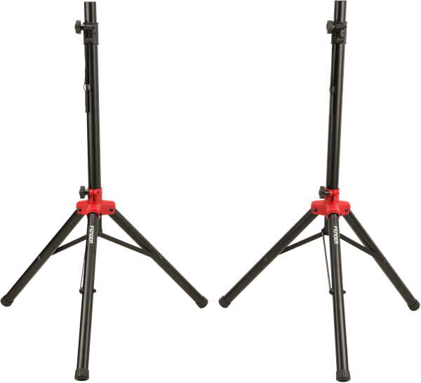 Fender Compact Speaker Stands with Bag, Black by FMIC