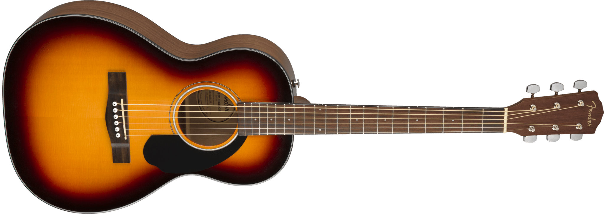 Fender CP - 60S Parlor, Walnut Fingerboard, Sunburst by FMIC