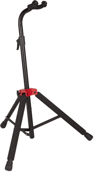 Fender® Deluxe Hanging Guitar Stand, Black/Red by FMIC