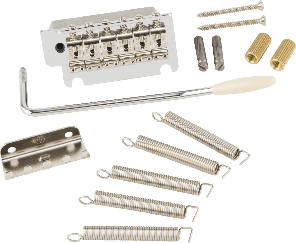 Fender Deluxe Series 2 - Point Tremolo Assembly, Chrome by FMIC