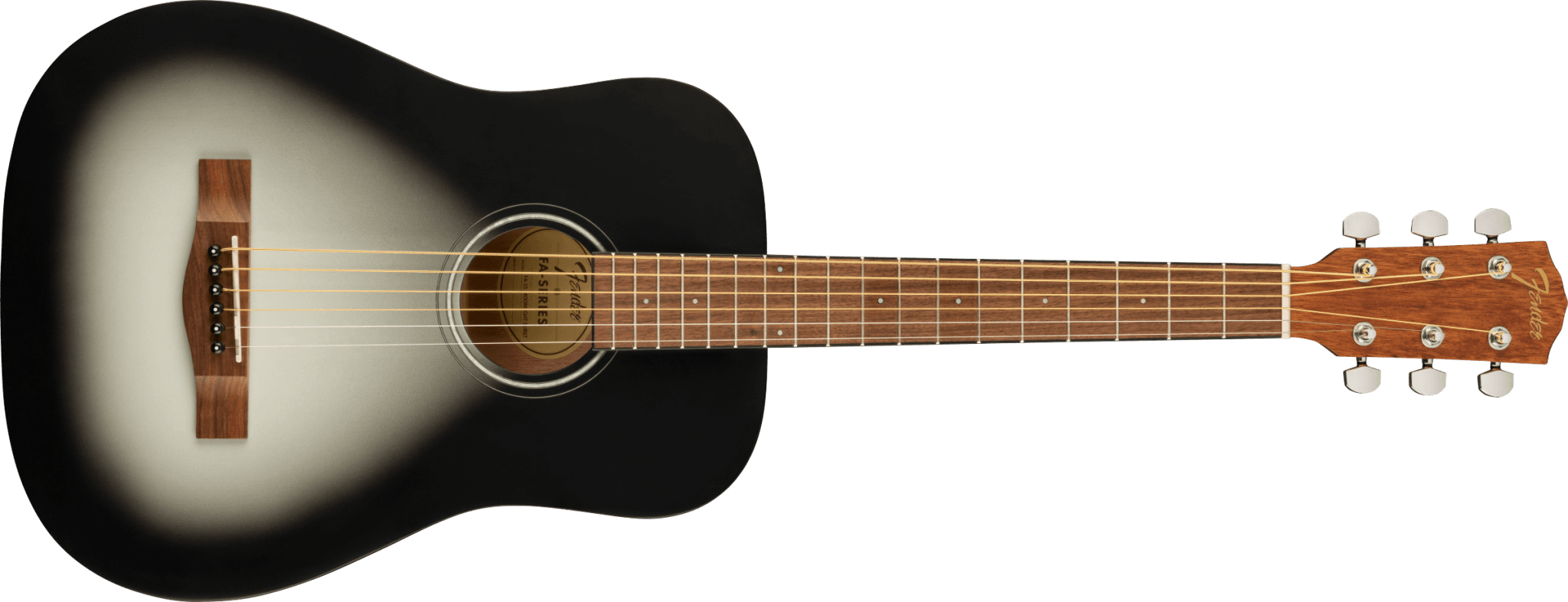 Fender FA - 15 3/4 Scale Steel String with Gig Bag, Walnut Fingerboard by FMIC