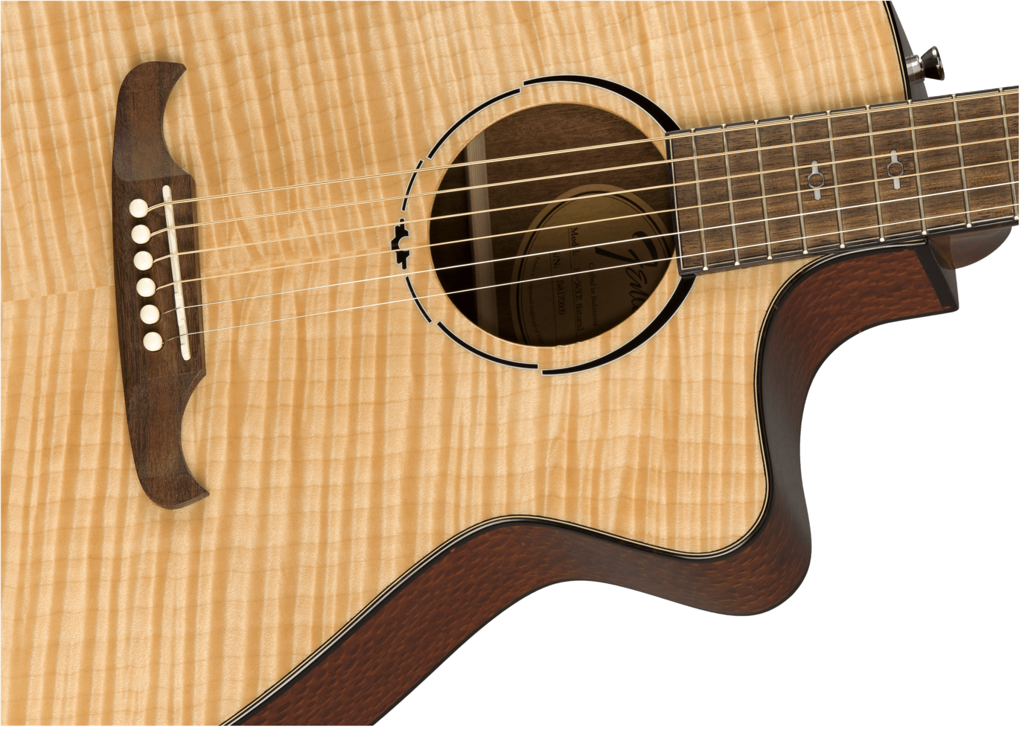Fender FA - 345CE Auditorium, Laurel Fingerboard, Natural by FMIC