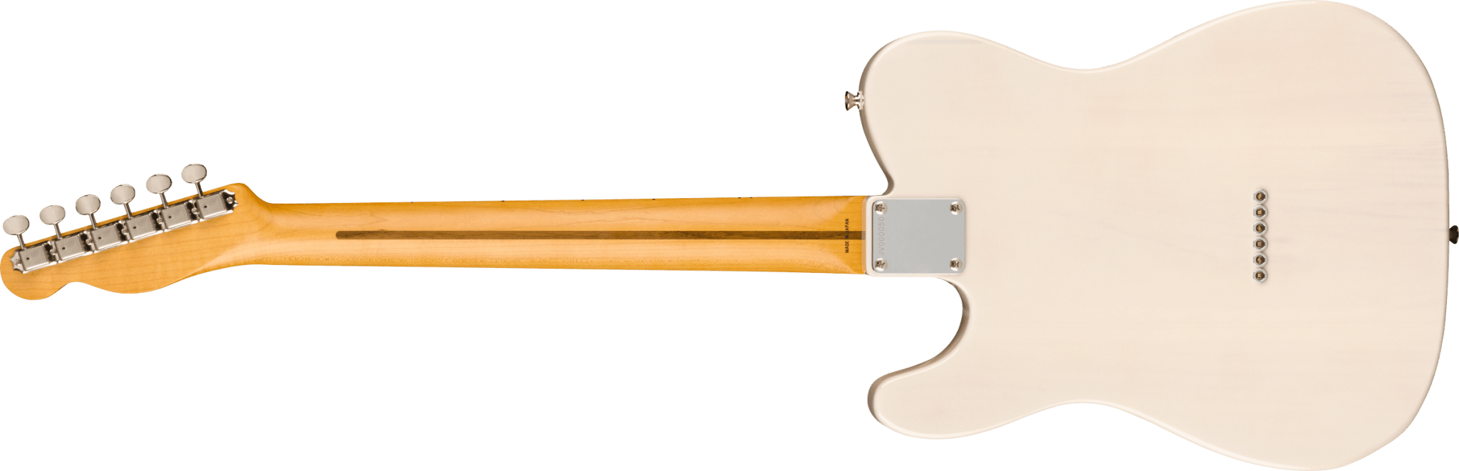 Fender JV Modified '50s Telecaster®, Maple Fingerboard, White Blonde by FMIC