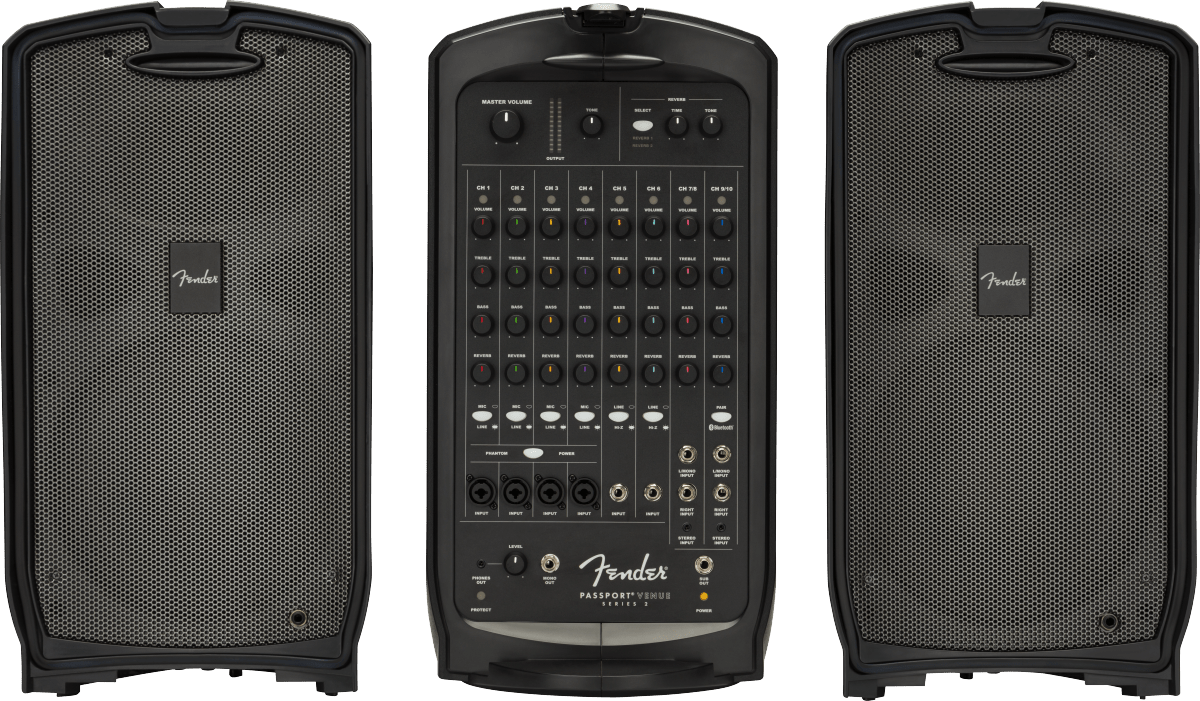 Fender Passport® Venue Series 2, 120V, Black by FMIC