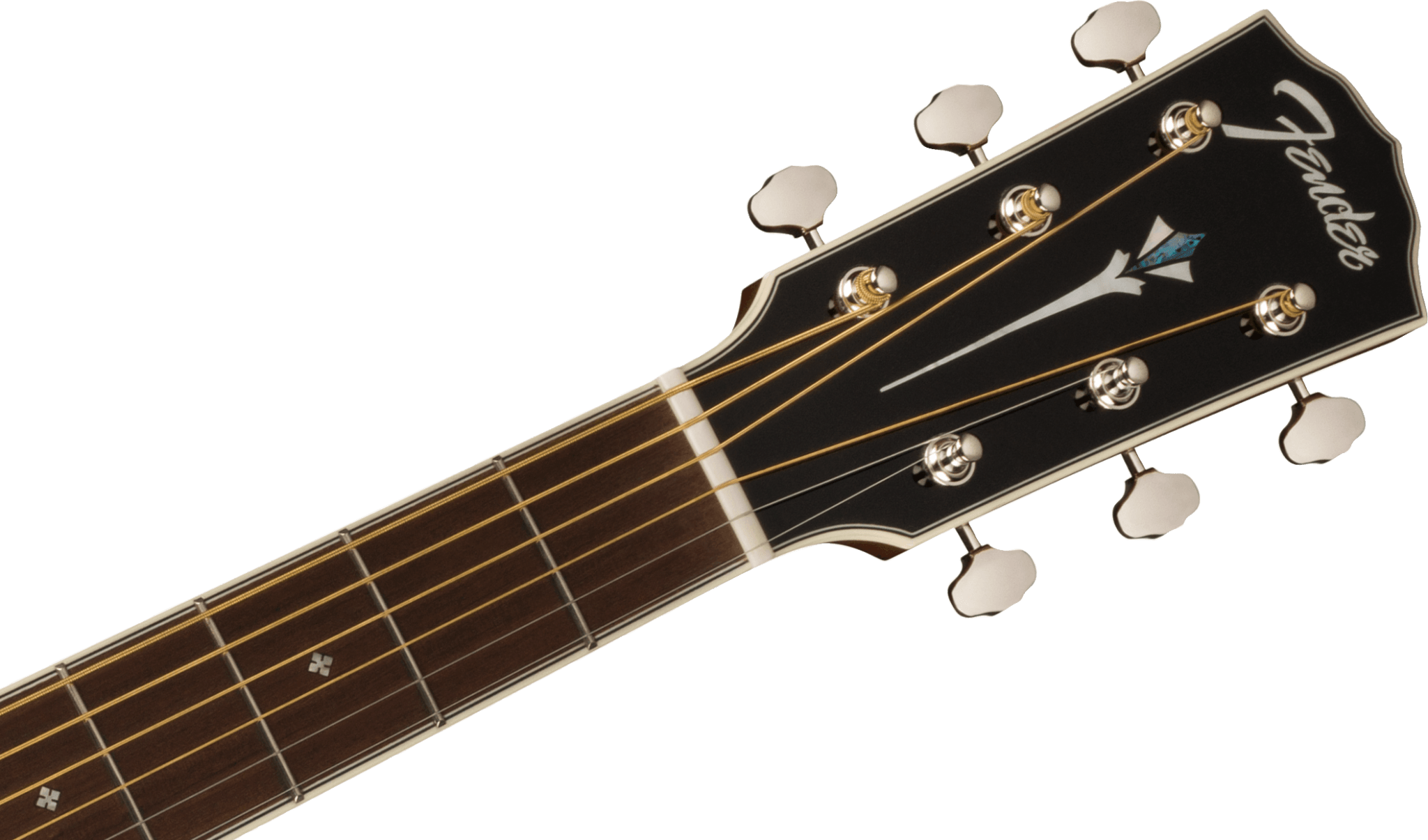 Fender PD - 220E Dreadnought, Ovangkol Fingerboard, 3 - Color Vintage Sunburst by FMIC