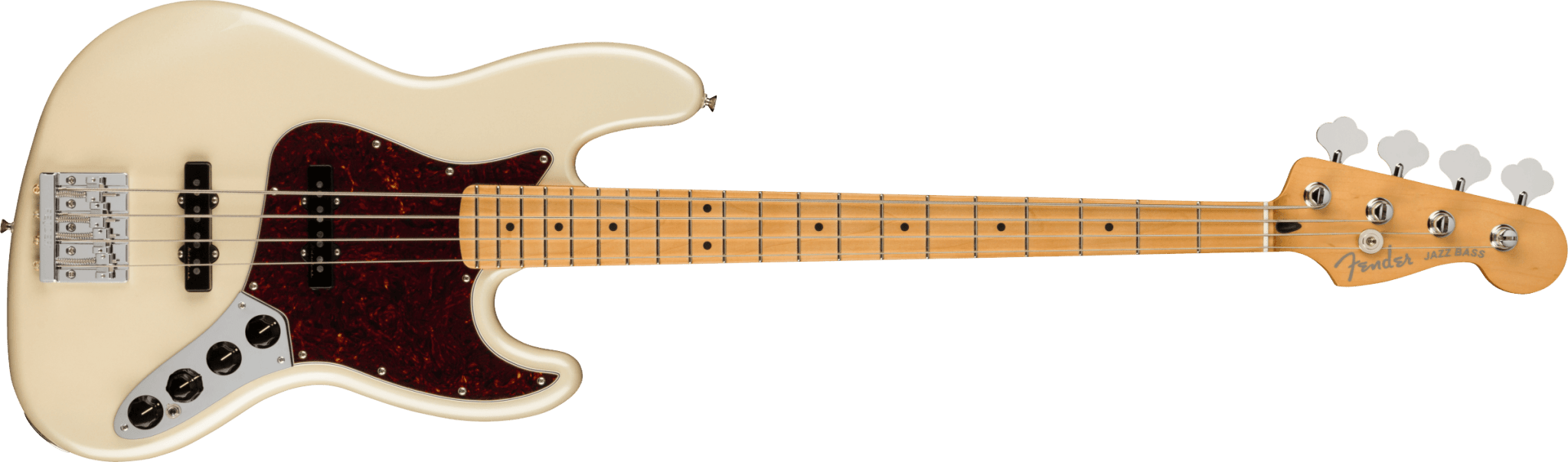 Fender Player Plus Jazz Bass®, Maple Fingerboard, Olympic Pearl