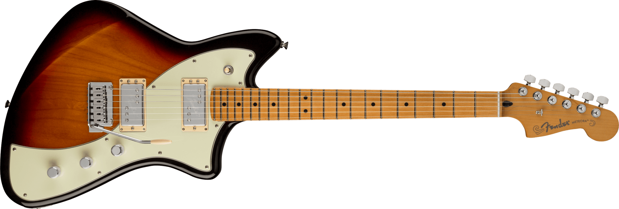 Fender Player Plus Meteora® HH, Maple Fingerboard, 3 - Color Sunburst by FMIC