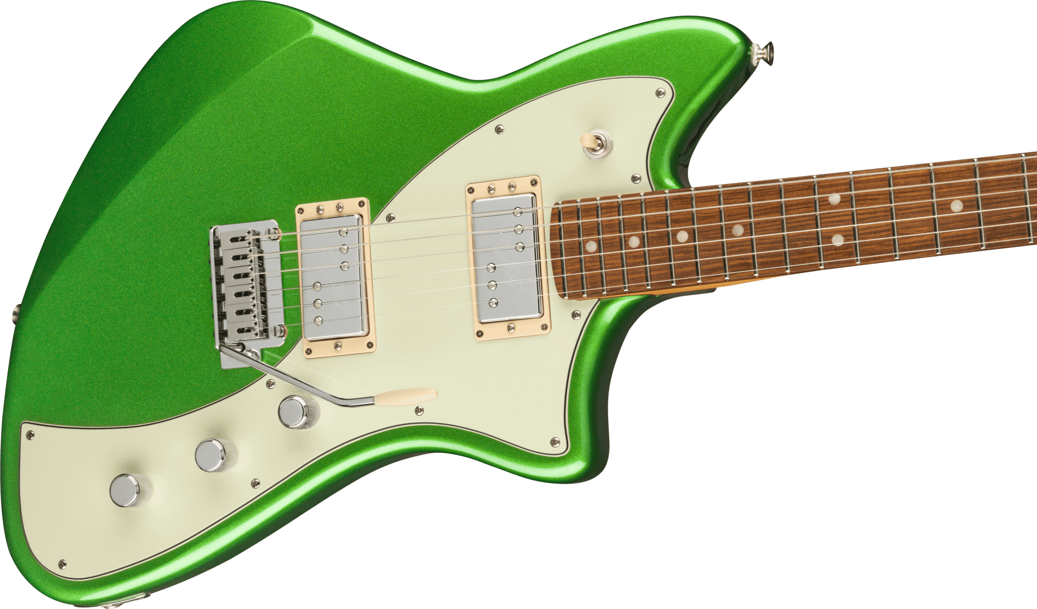 Fender Player Plus Meteora® HH, Pau Ferro Fingerboard, Cosmic Jade by FMIC