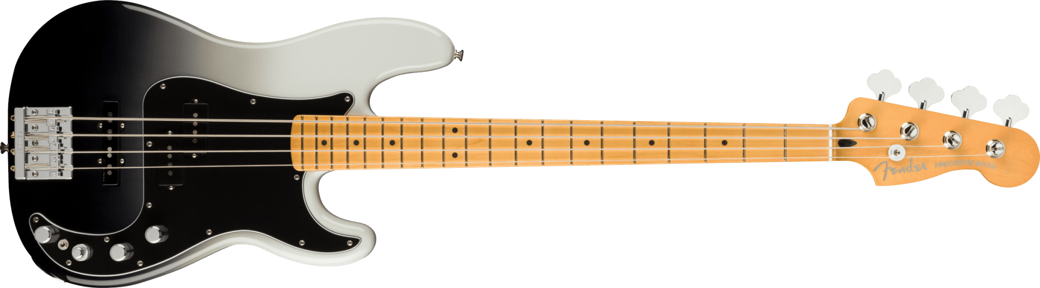 Fender Player Plus Precision Bass®, Maple Fingerboard, Silver Smoke by FMIC