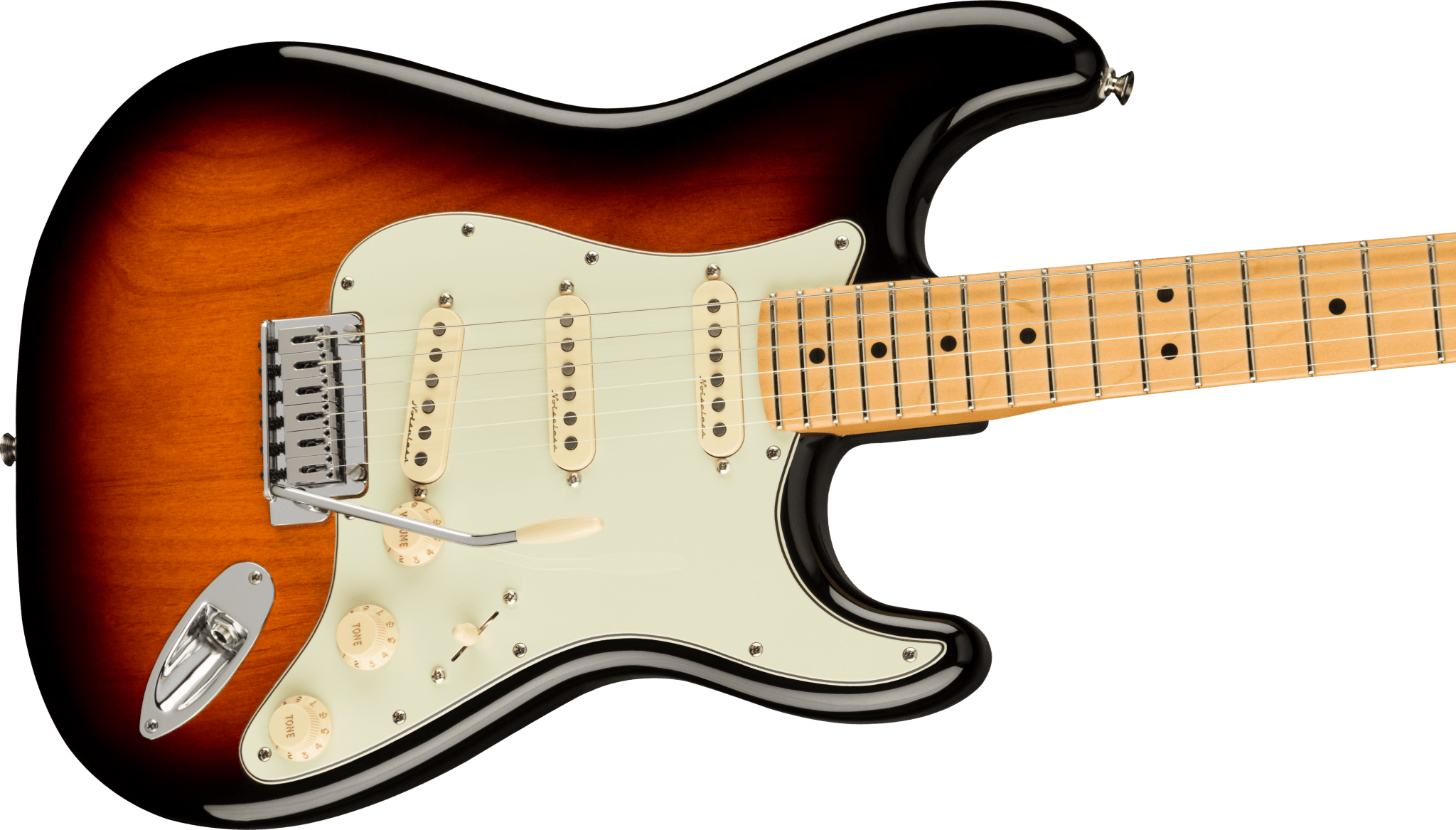 Fender Player Plus Stratocaster®, Maple Fingerboard, 3 - Color Sunburst by FMIC