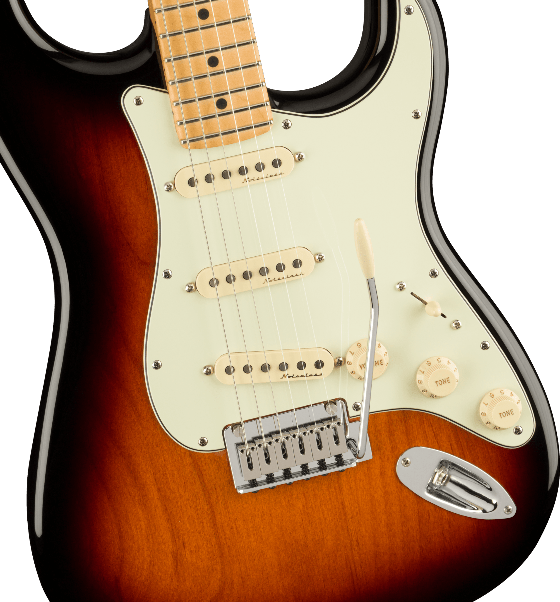 Fender Player Plus Stratocaster®, Maple Fingerboard, 3 - Color Sunburst by FMIC