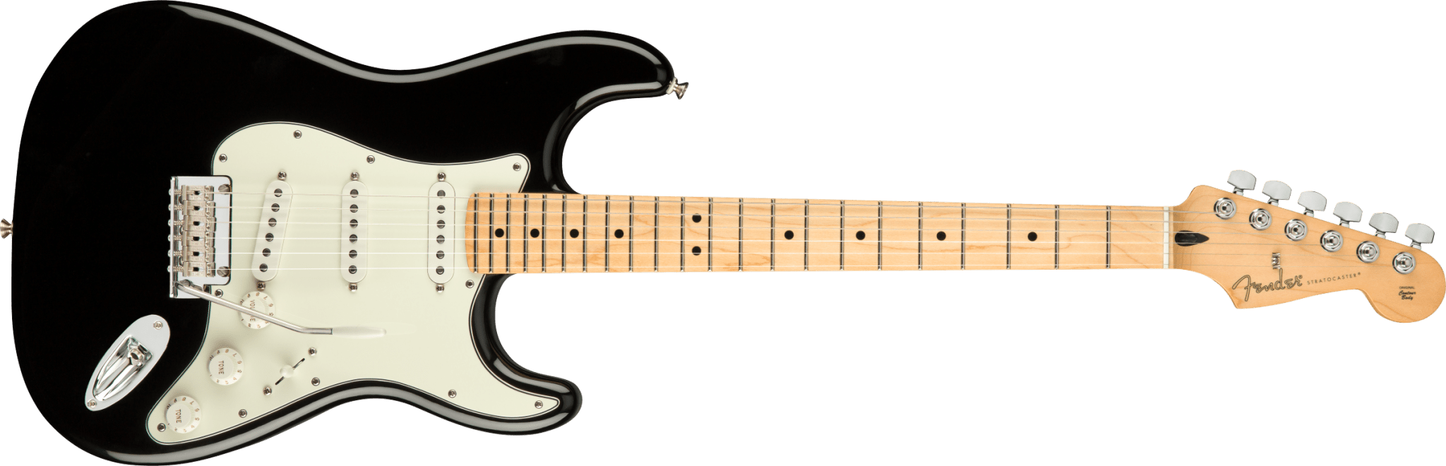 Fender Player Stratocaster, Maple Fingerboard, Black by FMIC