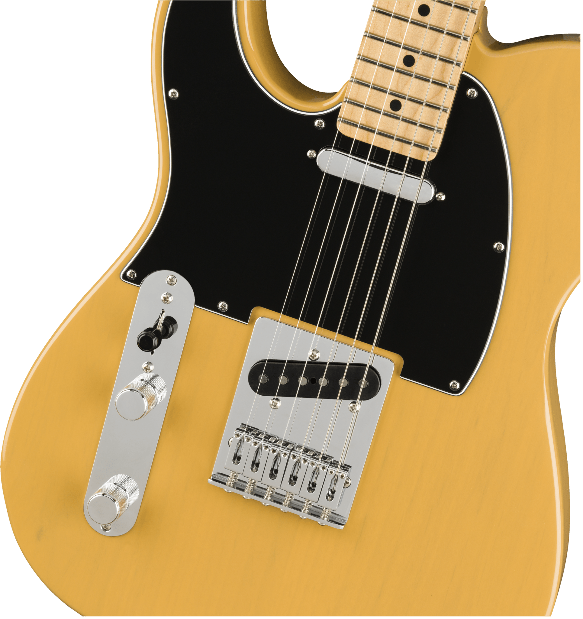 Fender Player Telecaster® Left - Handed, Maple Fingerboard, Butterscotch Blonde by FMIC