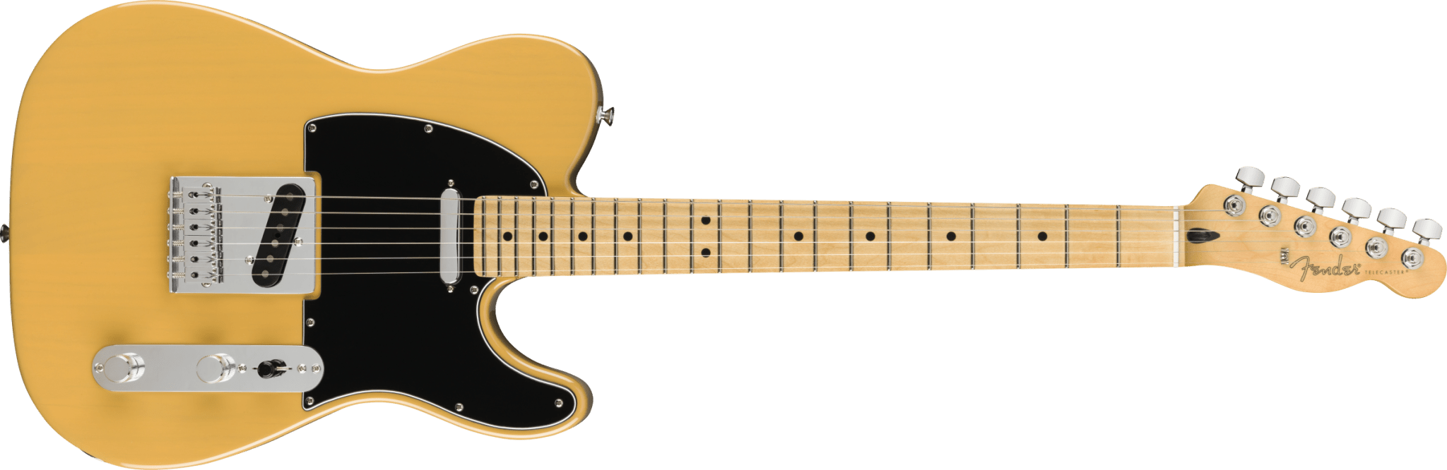 Fender Player Telecaster®, Maple Fingerboard, Butterscotch Blonde by FMIC