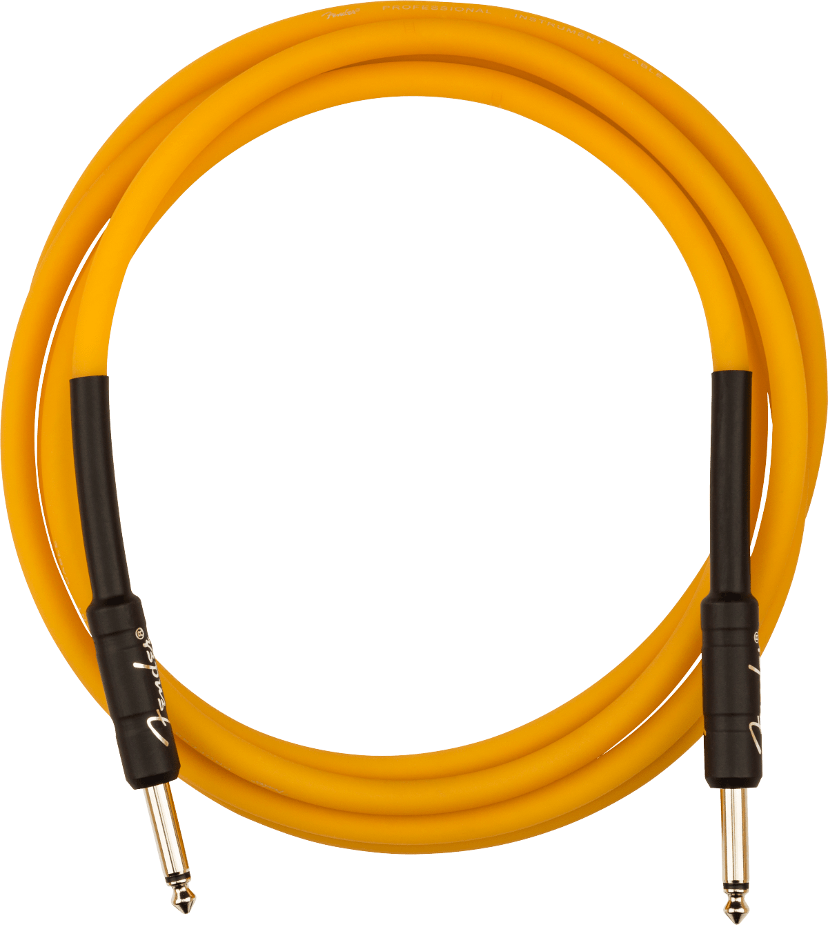 Fender Professional Glow in the Dark Cable, Orange, 10' by FMIC