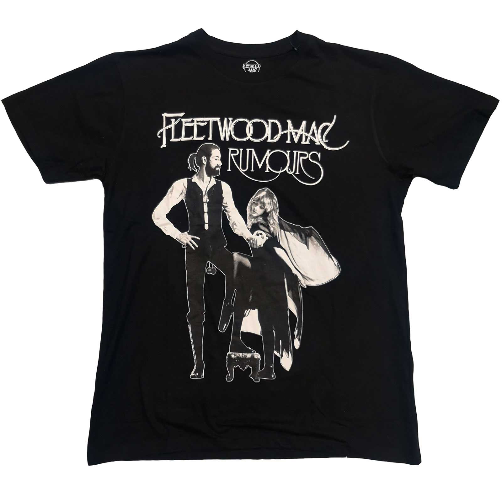 FLEETWOOD MAC UNISEX T - SHIRT: RUMOURS by Rock Off Trade