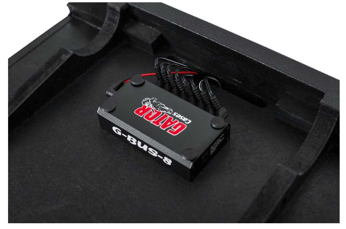 Gator Powered Pedal Tote Pro Pedal Board with Bag by Erikson Music