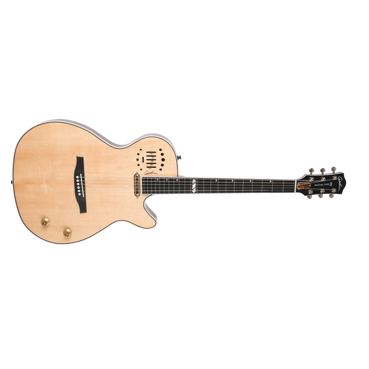 Godin Multiac Steel Natural HG with Tric Case by Godin Guitars