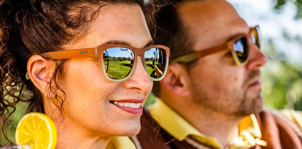 Goodr Golf Sunglasses Three Parts Tee by Goodr