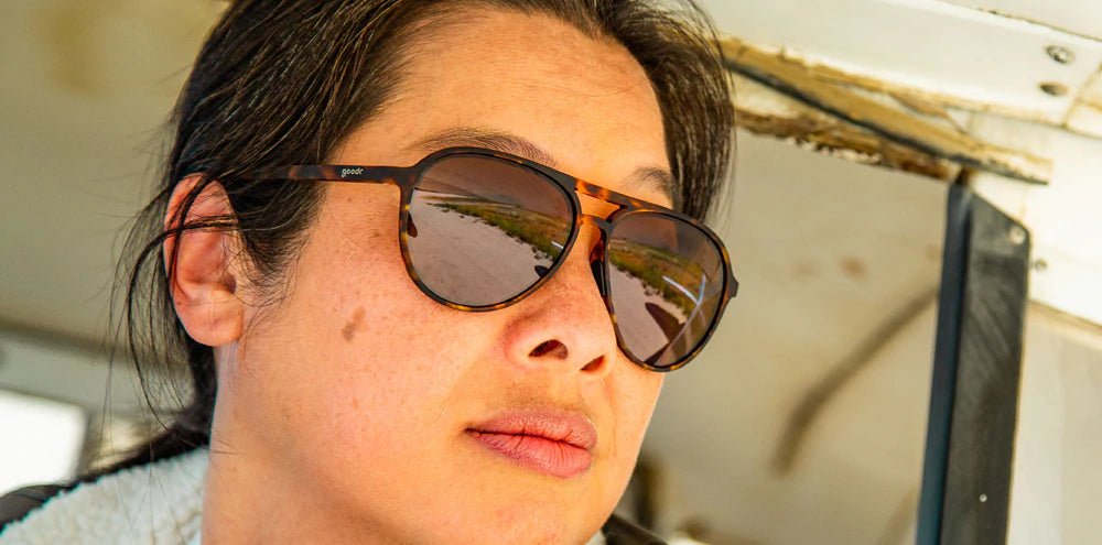 Goodr Sunglasses Amelia Earhart Ghosted Me by Goodr