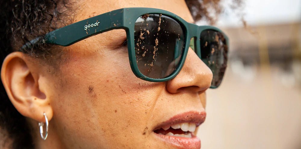 Goodr Sunglasses BAMF Mint Julep Electroshocks by Goodr