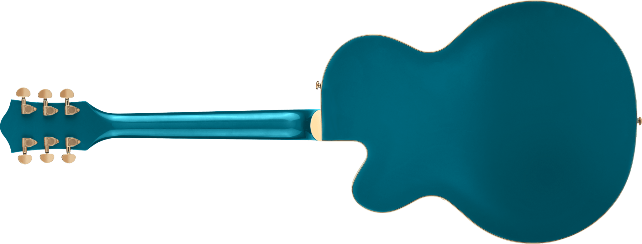 Gretsch G2410TG Streamliner™ Hollow Body Single - Cut with Bigsby® and Gold Hardware, Laurel Fingerboard, Ocean Turquoise by FMIC