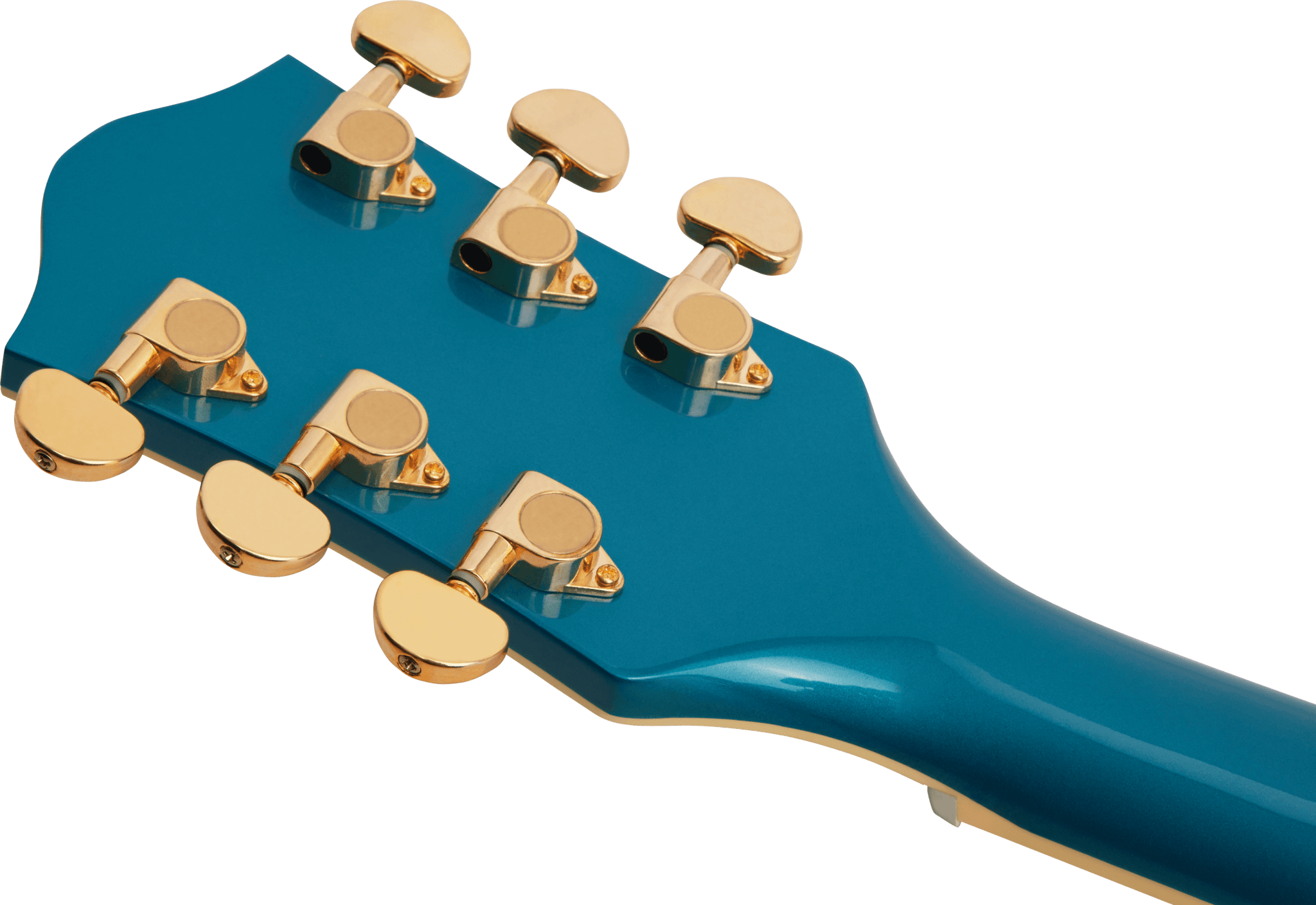 Gretsch G2410TG Streamliner™ Hollow Body Single - Cut with Bigsby® and Gold Hardware, Laurel Fingerboard, Ocean Turquoise by FMIC