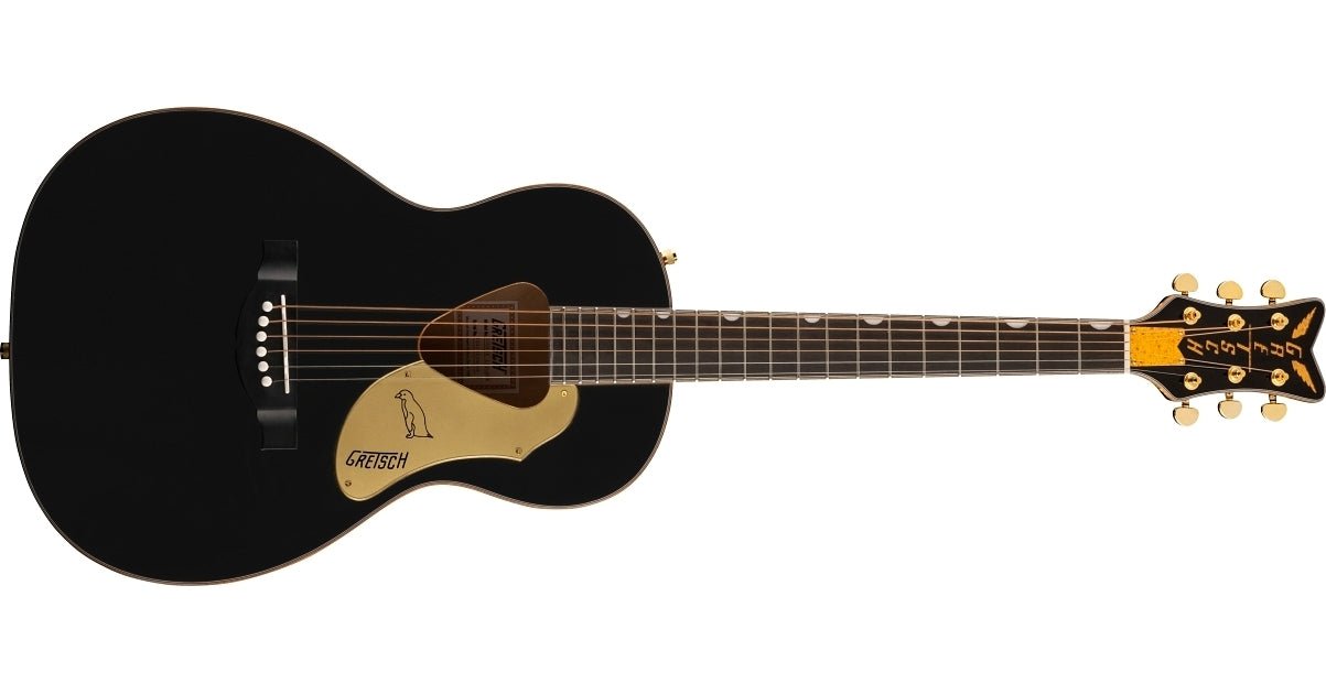 Gretsch G5021E Rancher™ Penguin™ Parlor Acoustic/Electric, Black by FMIC