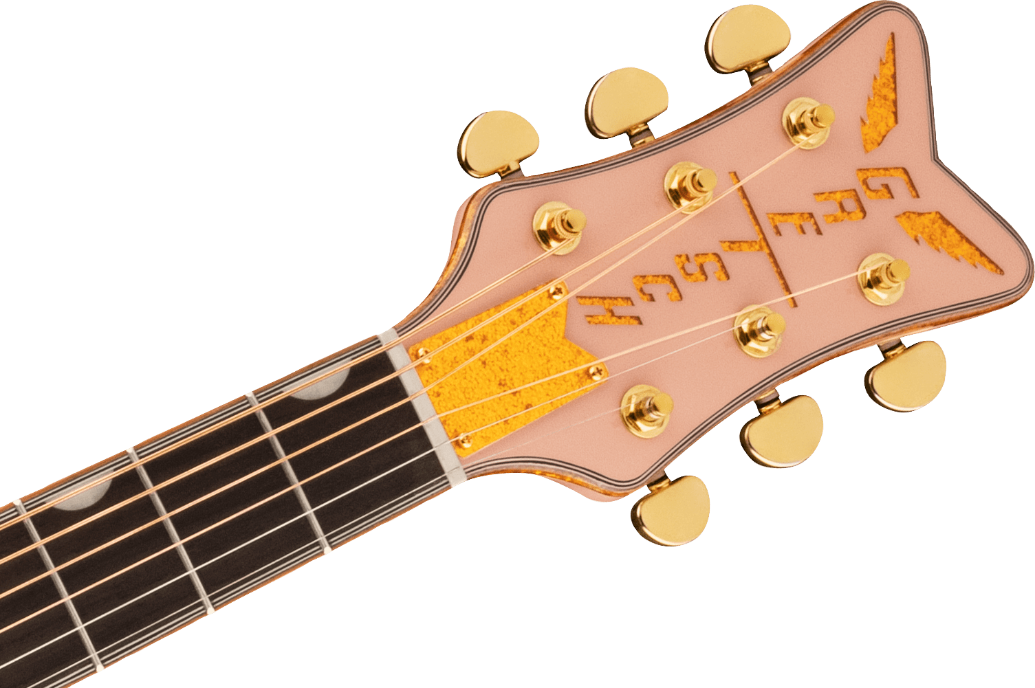 Gretsch G5021E Rancher™ Penguin™ Parlor Acoustic/Electric, Shell Pink by FMIC