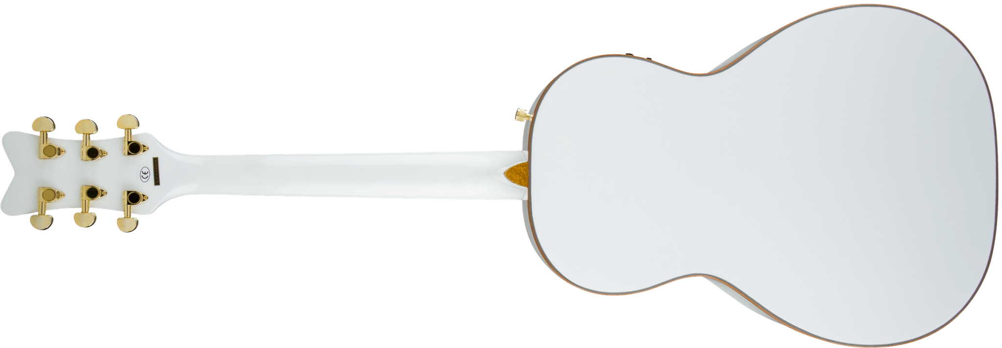 Gretsch G5021WPE Rancher™ Penguin™ Parlor Acoustic/Electric, Fishman® Pickup System, White by FMIC