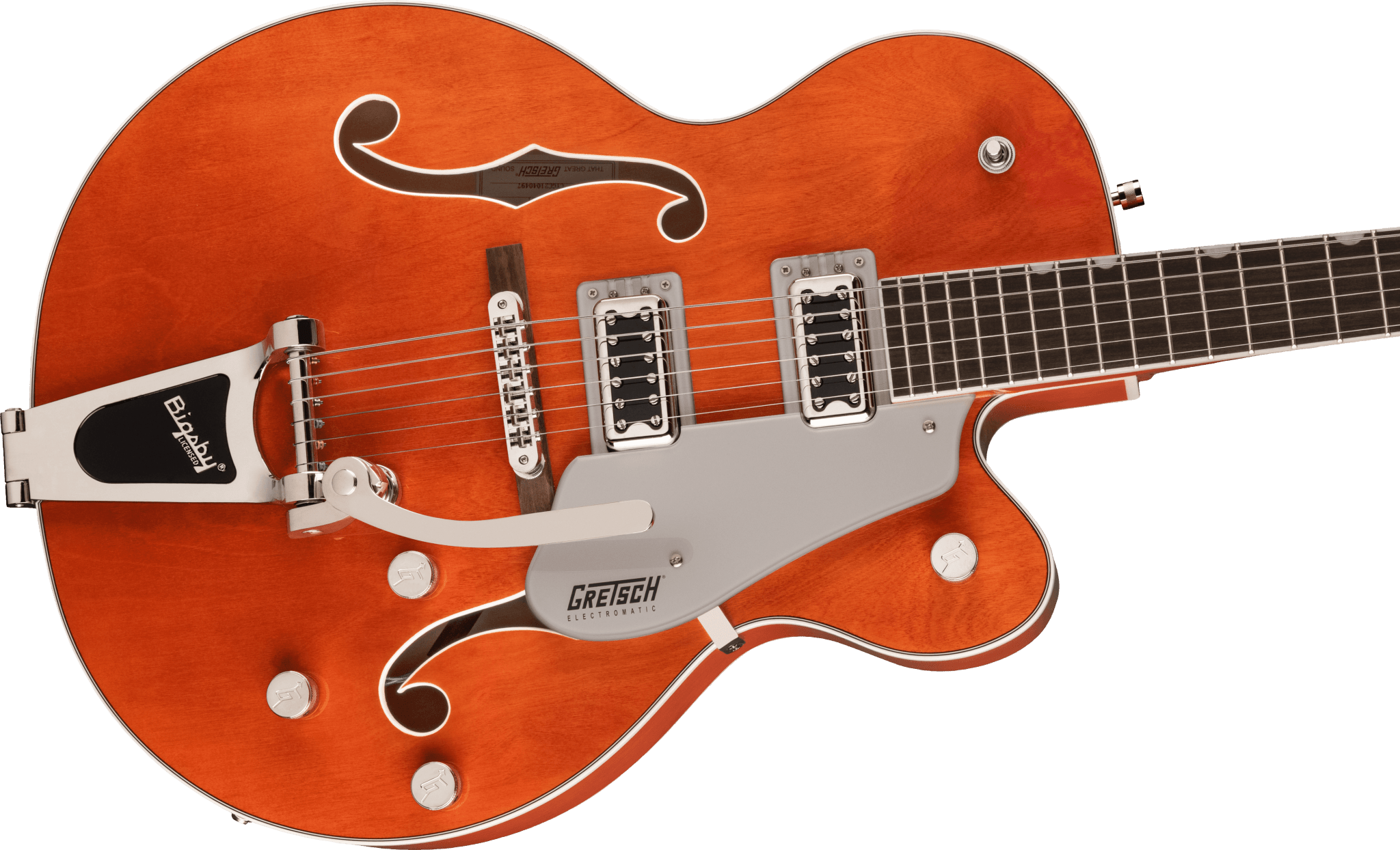Gretsch G5420T Electromatic Classic Hollow Body Single - Cut with Bigsby, Laurel Fingerboard, Orange Stain by FMIC