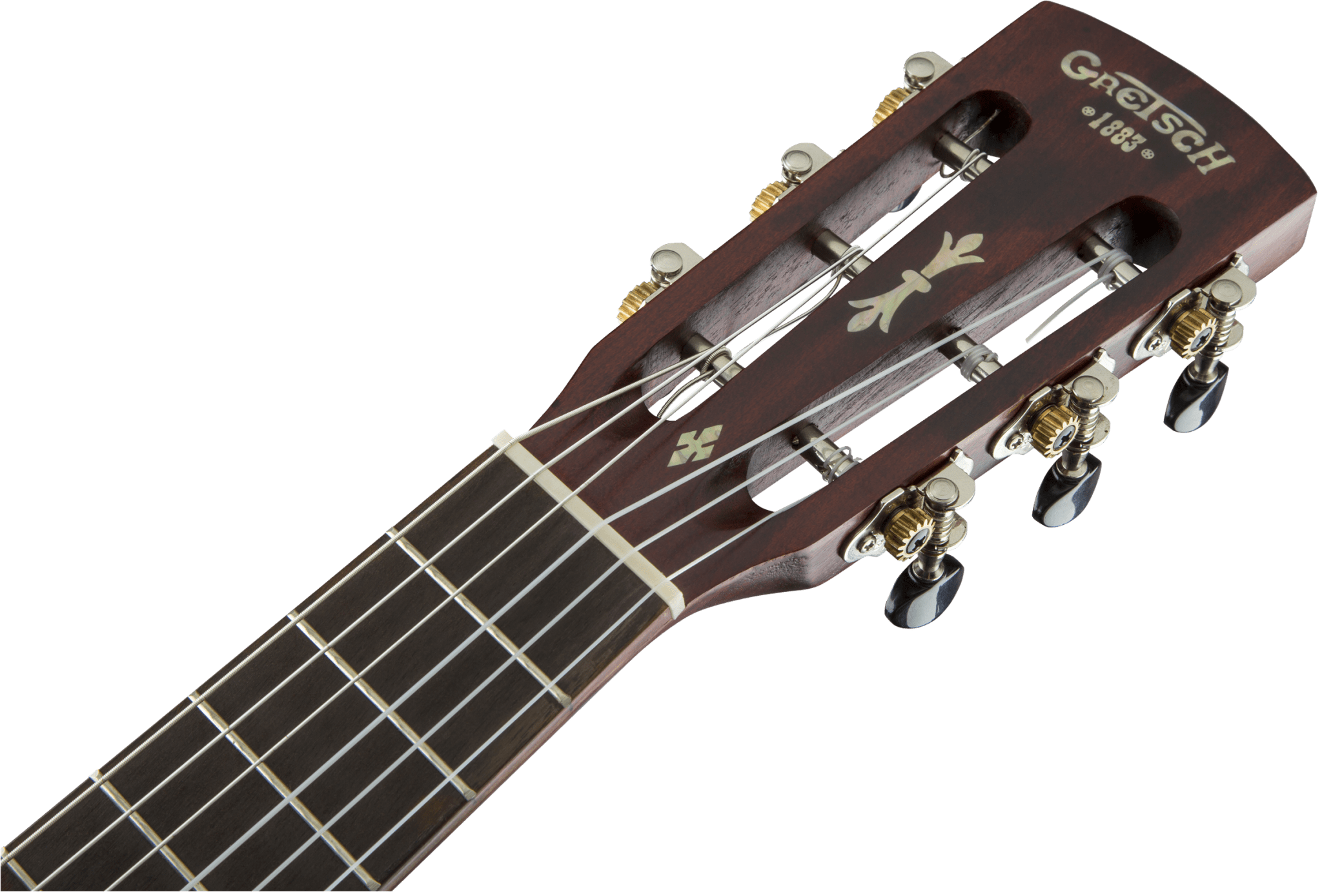 Gretsch G9126 Guitar - Ukulele with Gig Bag, Ovangkol Fingerboard, Honey Mahogany Stain by FMIC