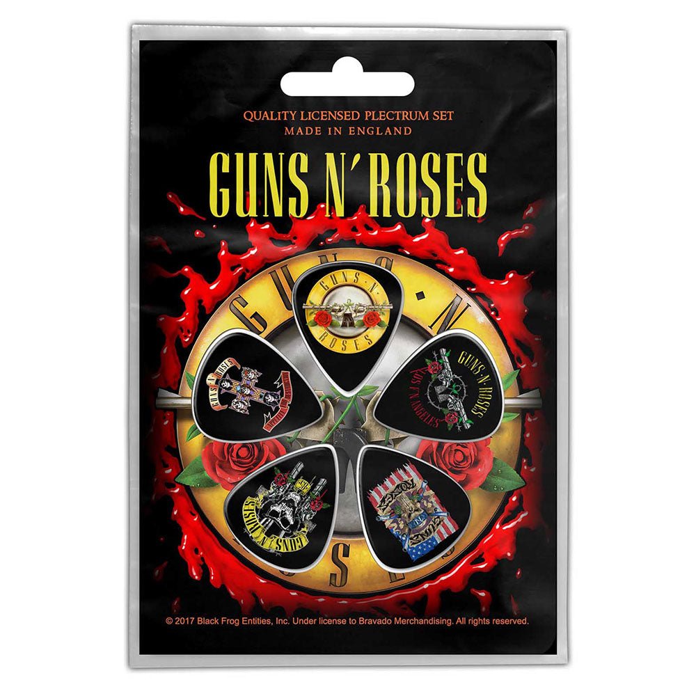 GUNS N' ROSES PLECTRUM PACK: BULLET LOGO by Rock Off Trade