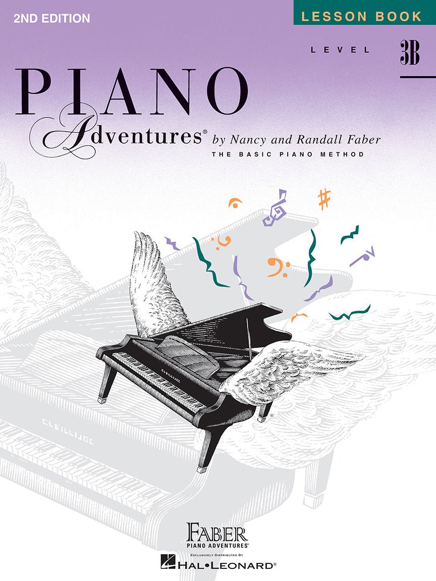 Hal Leonard Faber Piano Adventures® Piano Adventures - Level 3B - Lesson Book - 2nd Edition by Hal Leonard