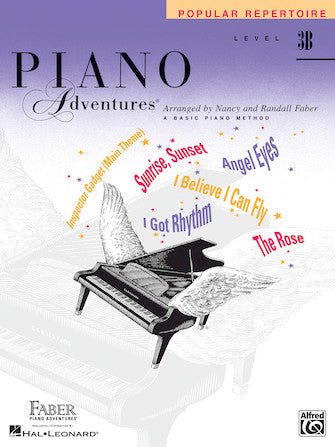 Hal Leonard Faber Piano Adventures® Piano Adventures - Level 3B - Popular Repertoire Book - 2nd Edition by Hal Leonard