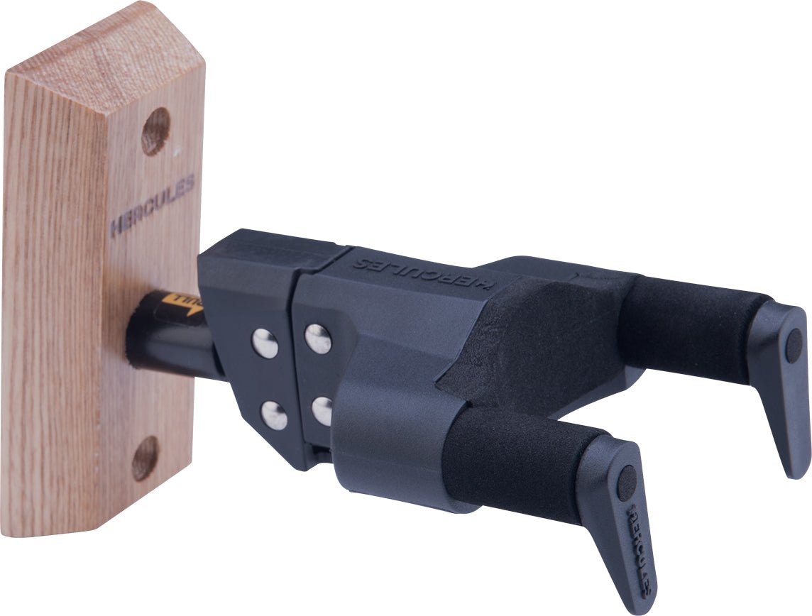 Hercules Auto Grip System (AGS) Ukulele Hanger, Wood Base by Coast Music